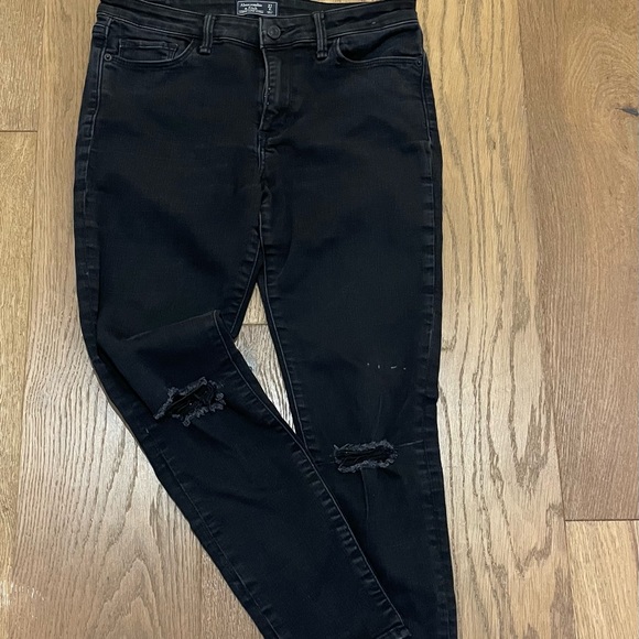 Abercrombie Harper Super Skinny Ankle Jeans - Picture 1 of 4